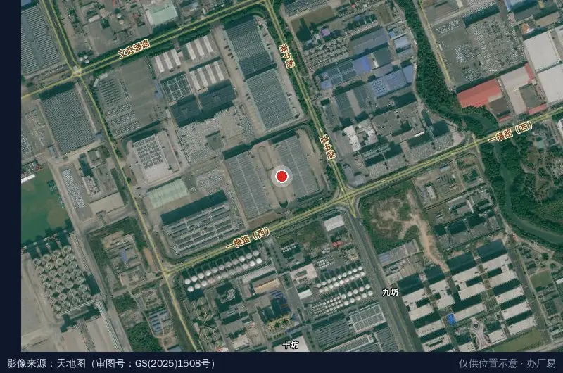 普洛斯东莞麻涌汽车物流园卫星位置示意图