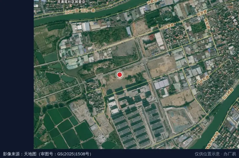 沃德智能制造产业园卫星位置示意图