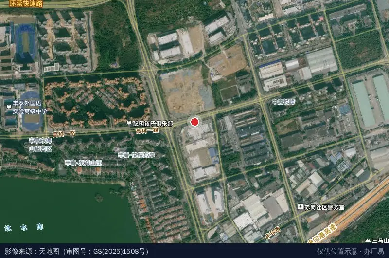 热度产业园卫星位置示意图