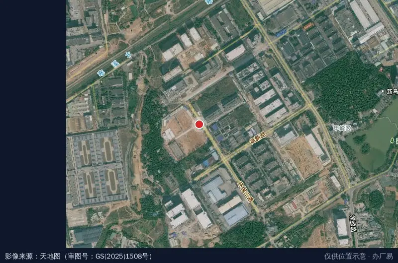千远产业园卫星位置示意图