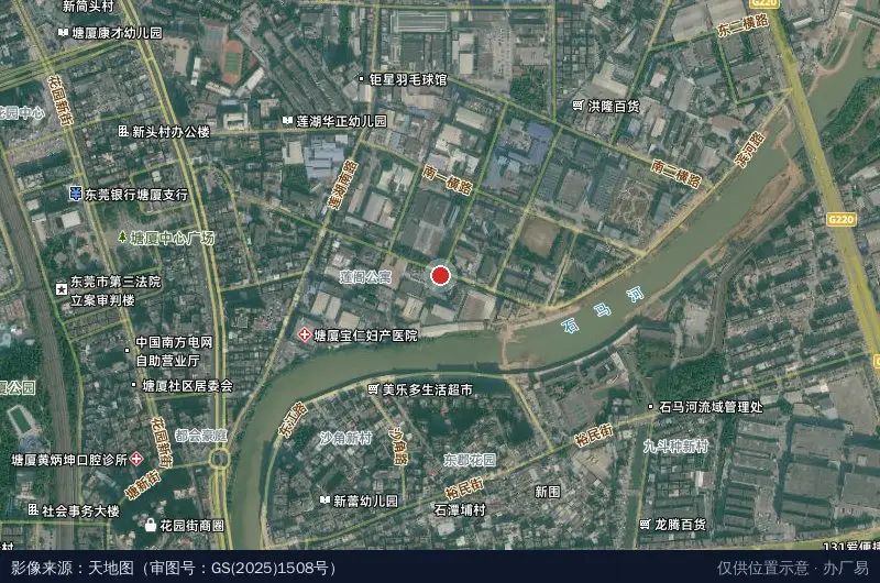 亿美佳产业园(莲湖)卫星位置示意图
