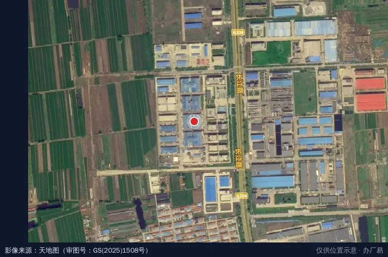 山东盛华科技创业园卫星位置示意图