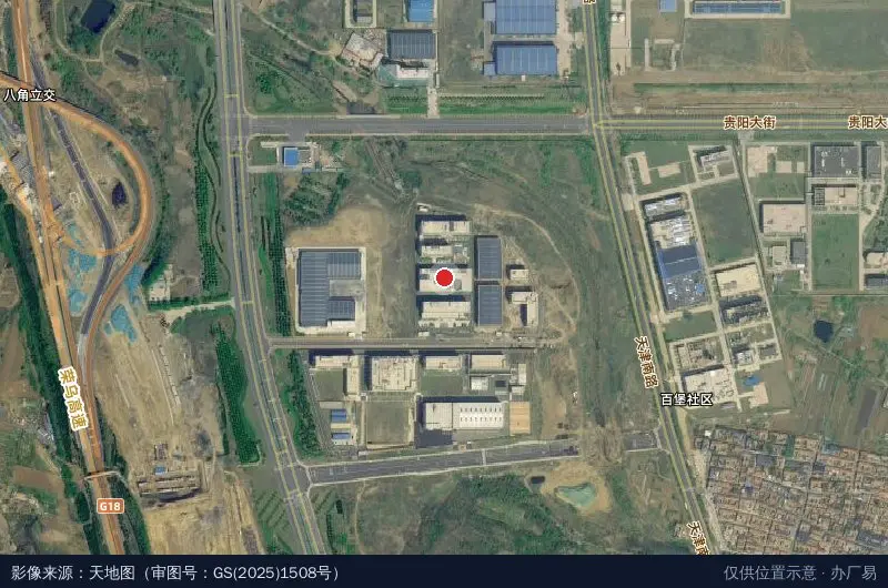 隽秀生物科技产业园卫星位置示意图