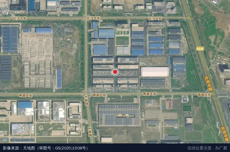 八角湾国际科创中心卫星位置示意图