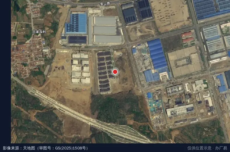 联东U谷·福山智能制造产业园卫星位置示意图
