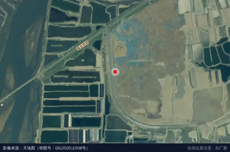万华(海阳)绿电产业园(建设中)卫星位置示意图