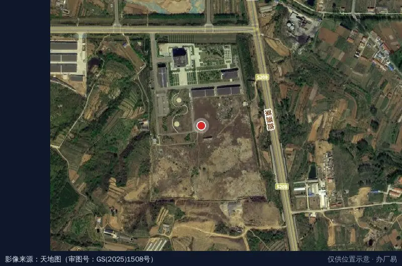 东方海洋精准医疗科技园卫星位置示意图