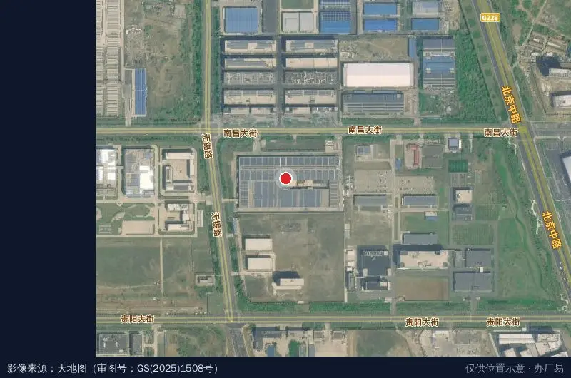 路通精密智能制造产业园卫星位置示意图