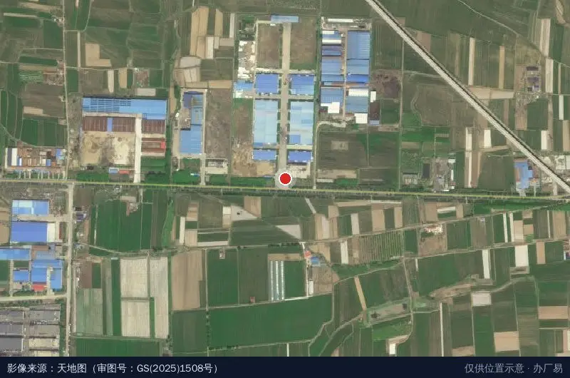 山东嘉立科技产业园卫星位置示意图