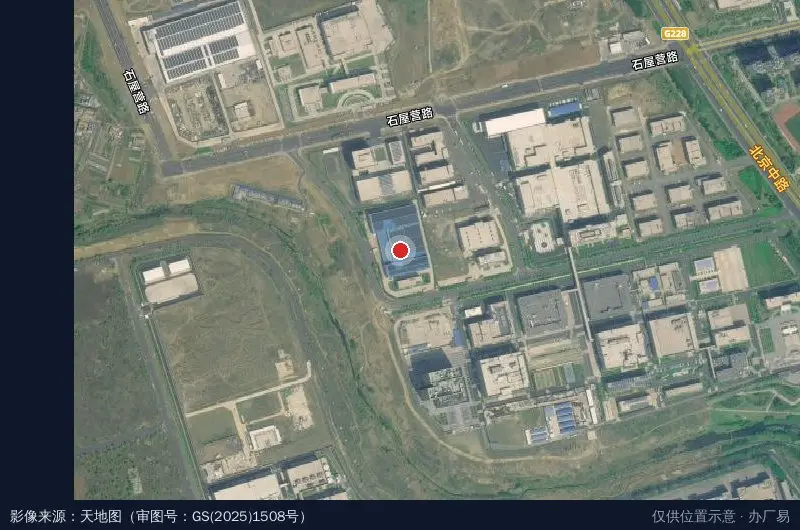 山东产业技术研究院科技孵化基地卫星位置示意图