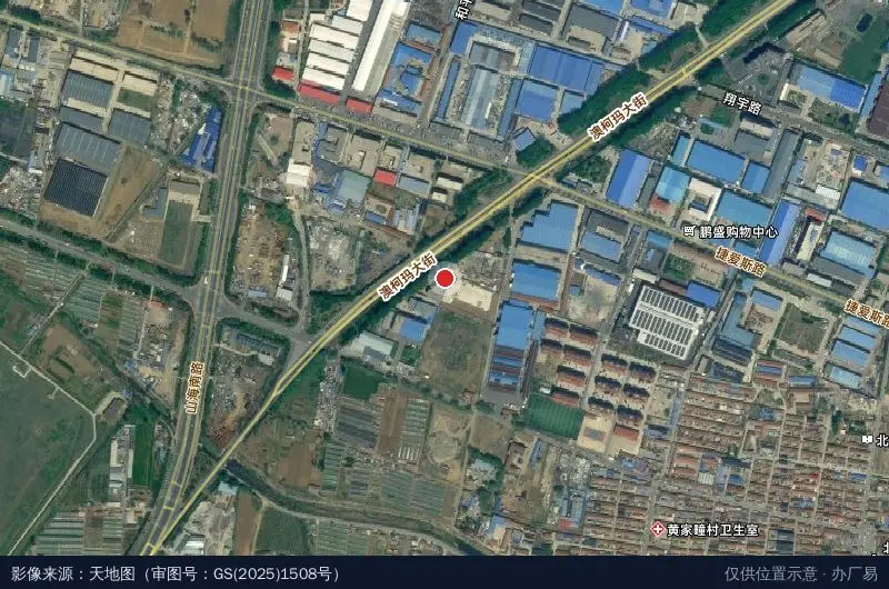 医影智能产业园卫星位置示意图