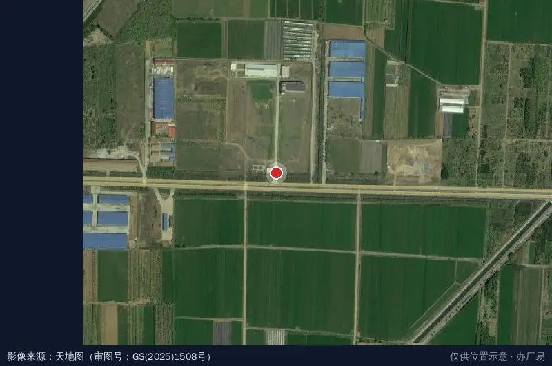 强信机械科技园(建设中)卫星位置示意图
