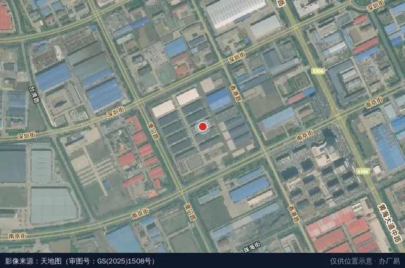 海发电子科技园卫星位置示意图