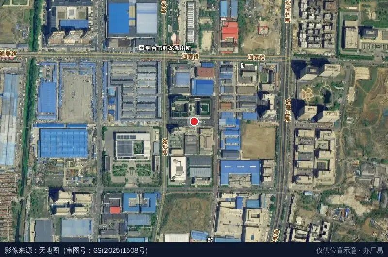 同余堂健康产业园卫星位置示意图
