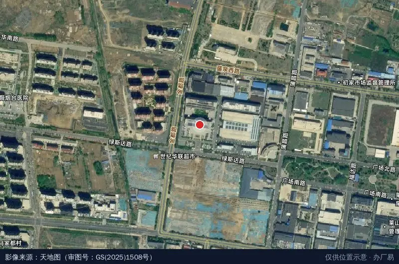 威思顿数智产业园卫星位置示意图