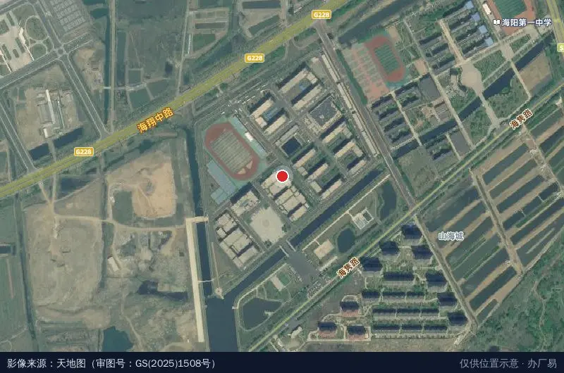 云创智能产业园卫星位置示意图