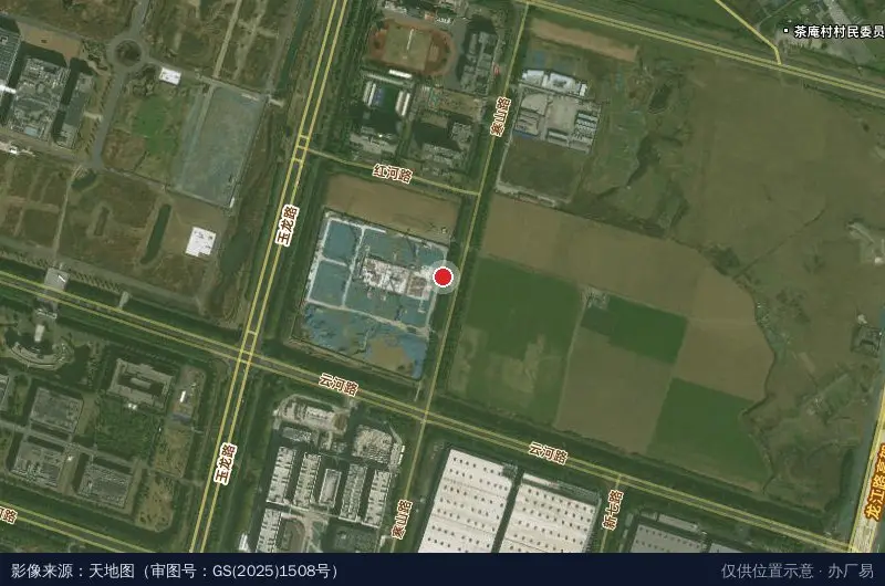 达辉建设高新生命科技产业园项目卫星位置示意图