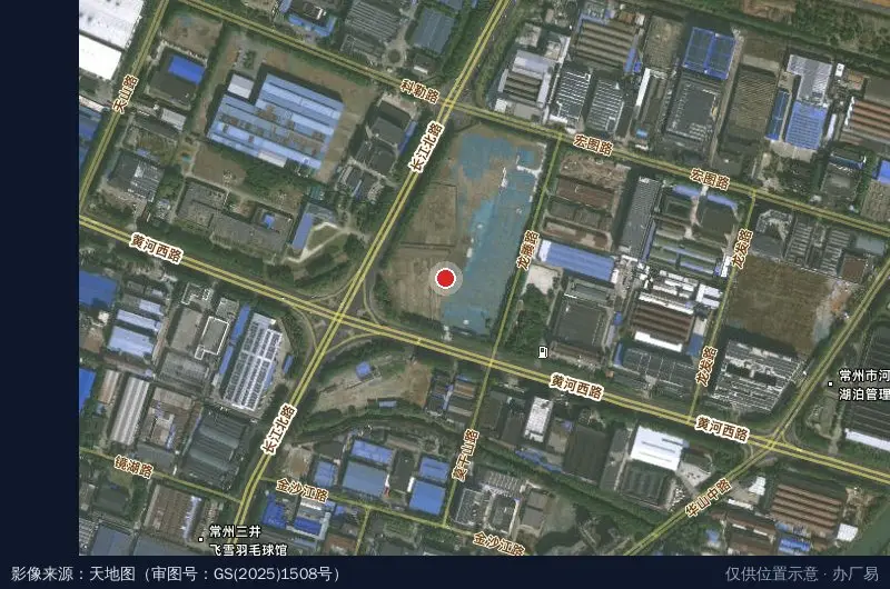 龙创·未来科技港卫星位置示意图