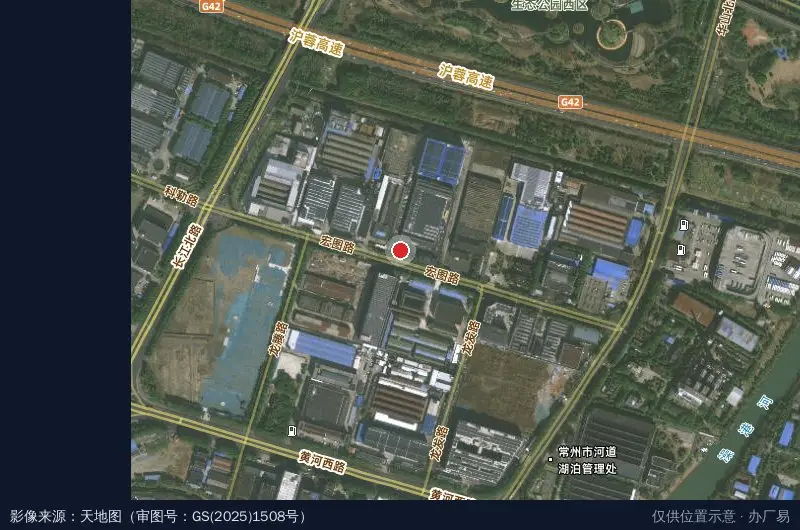 新龙数字科技产业园卫星位置示意图