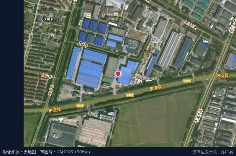 常州德宝国际物流中心卫星位置示意图