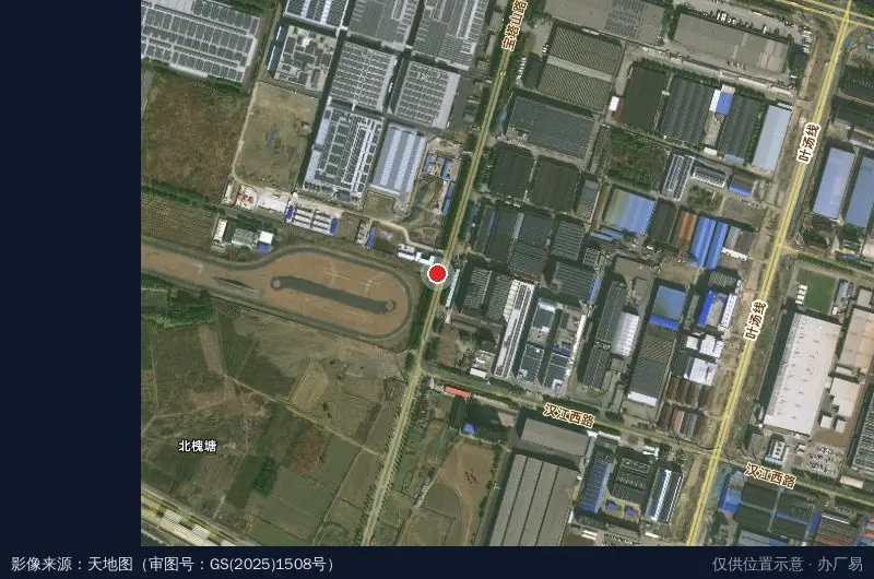 江苏正方园建设集团有限公司星宇股份智能制造产业园电子工厂卫星位置示意图
