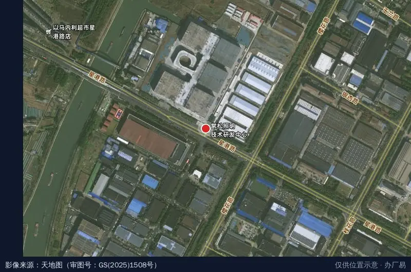 ESR常州智能制造产业园卫星位置示意图