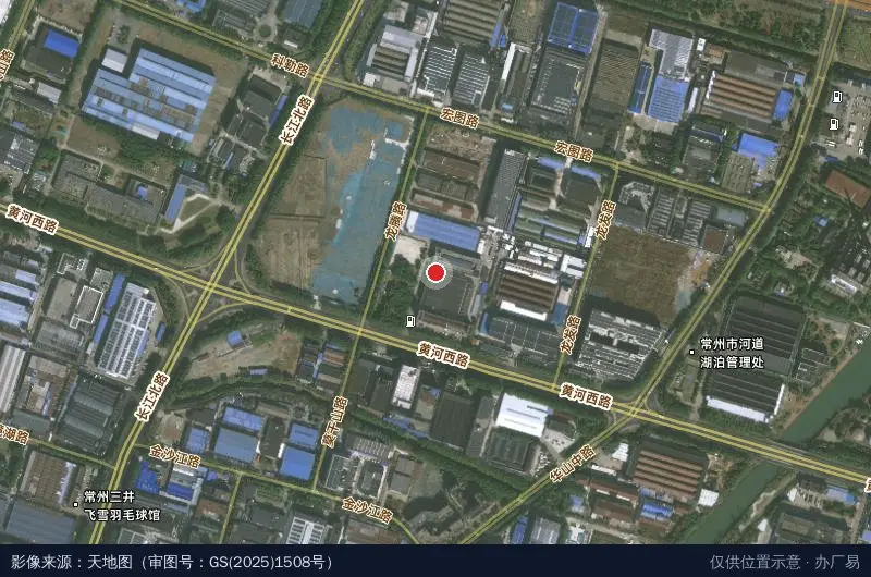 东奥新谷常运科技园卫星位置示意图