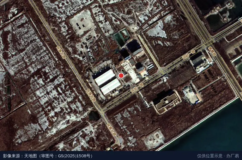 曹港物联新能源物流基地卫星位置示意图