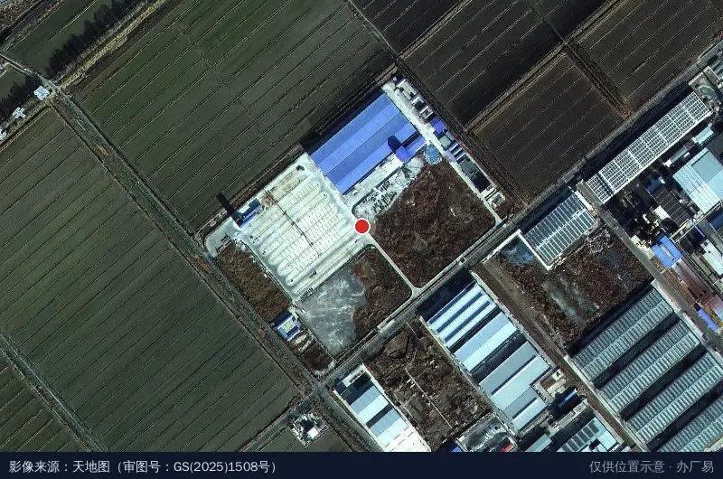 唐山市路西区汉丰产业园唐山益众新型建材有限公司卫星位置示意图