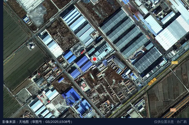 河北省唐山市汉沽市汉丰产业园盛林装饰纸有限公司卫星位置示意图