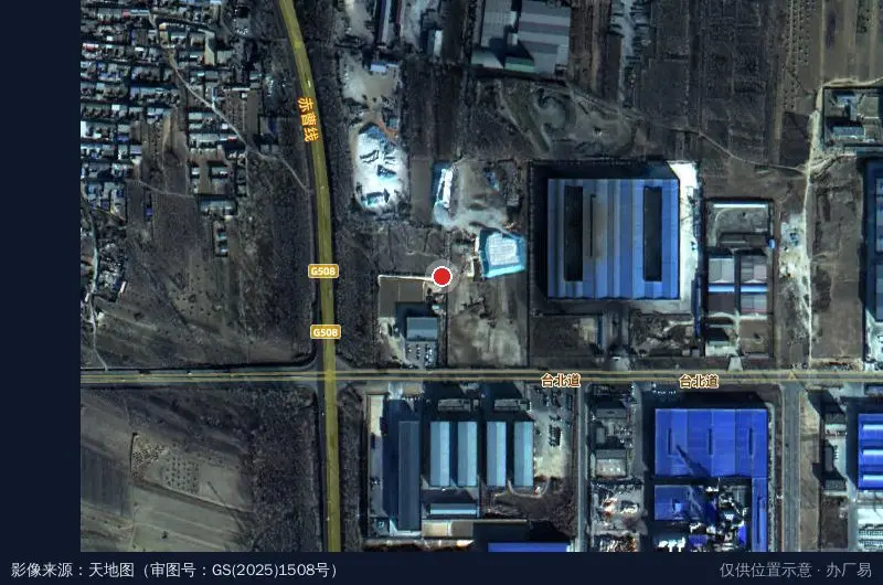 滦州市凯投产业园区卫星位置示意图
