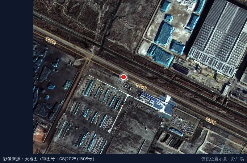 曹妃甸风电装备制造产业园(建设中)卫星位置示意图