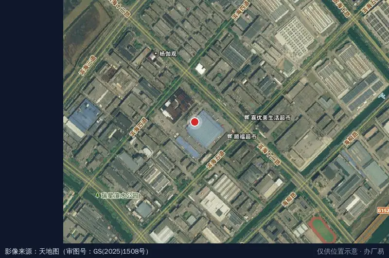 全特物流产业园卫星位置示意图