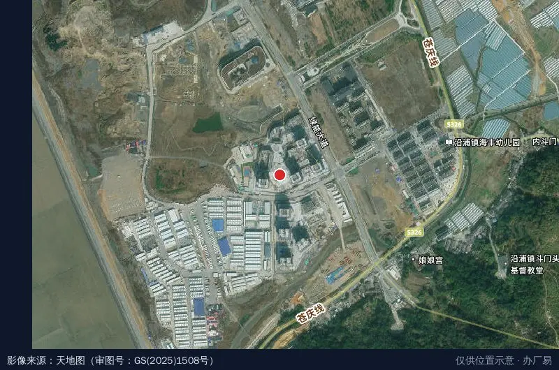 科技园(三澳核电科技园北区)卫星位置示意图