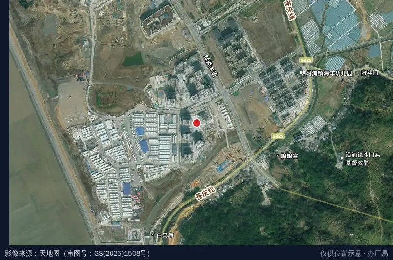 科技园(三澳核电科技园南区)卫星位置示意图