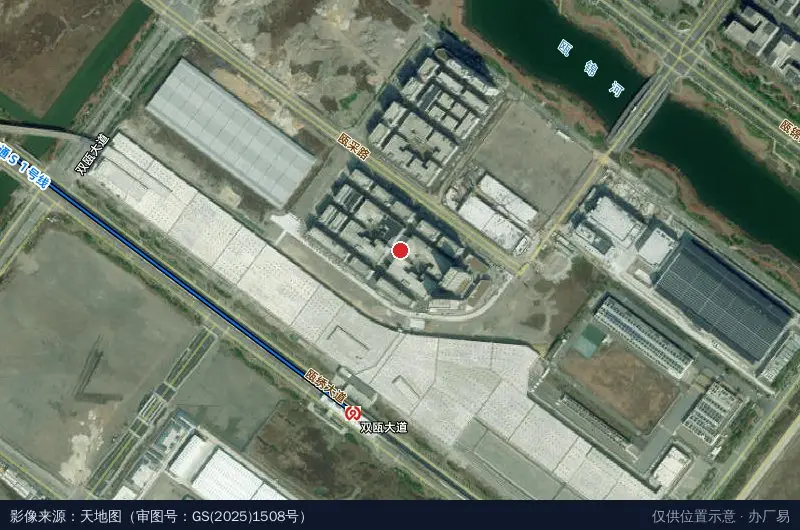 中国温州安全(应急)产业园二期(建设中)卫星位置示意图