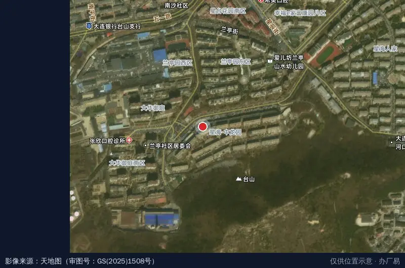 星海佳时科技园C座卫星位置示意图