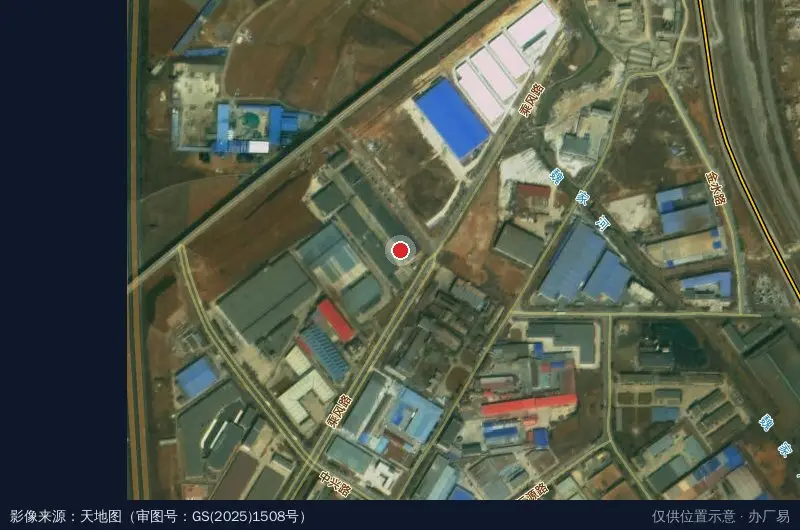 大连盛和青谷生活用品工业园区卫星位置示意图