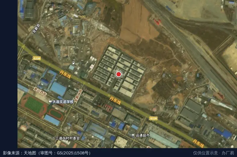 联东U谷金普生态科技谷卫星位置示意图