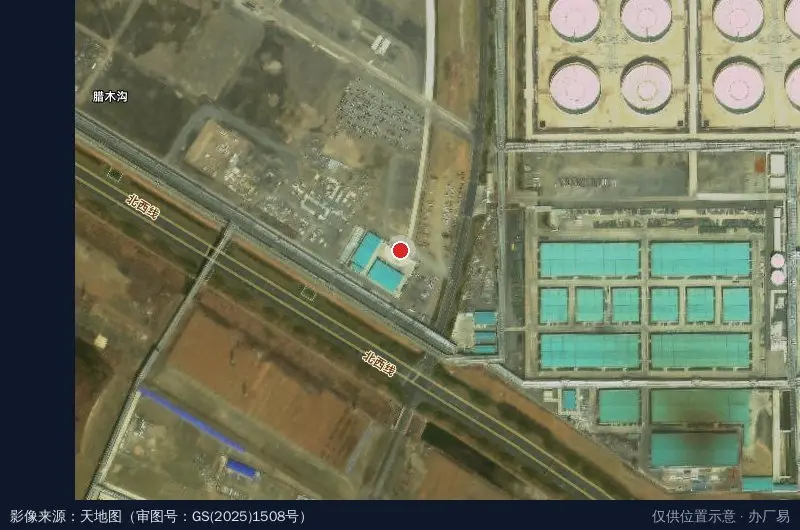恒力(大连长兴岛)聚酯科技产业园卫星位置示意图