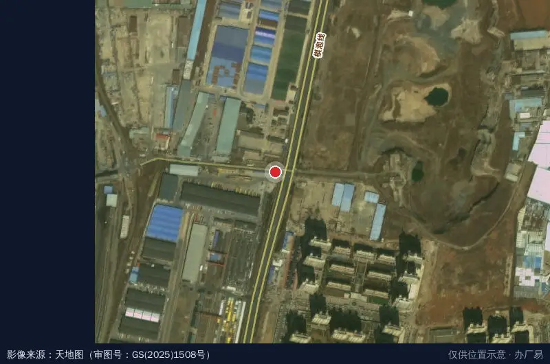 连富仓储物流园卫星位置示意图