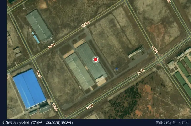 实德集团长兴岛工业园卫星位置示意图