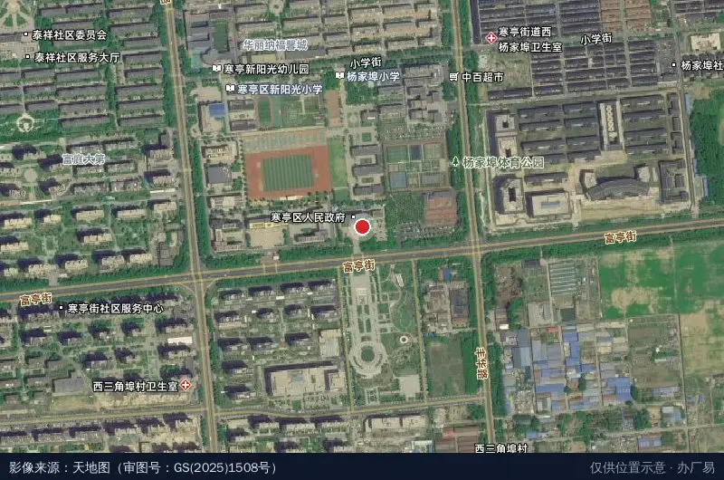 潍坊滨海经济技术开发区卫星位置示意图