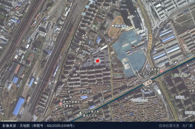 下淀都市产业园(装修中)卫星位置示意图