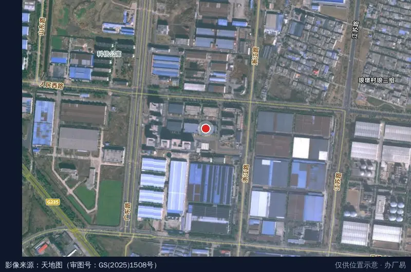 国家技术转移中心新沂科创基地卫星位置示意图
