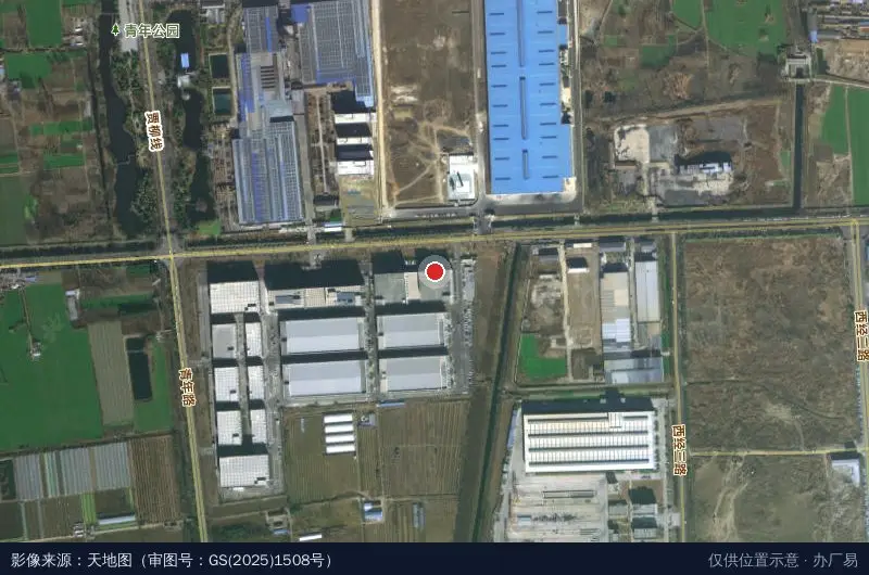贾汪高新区智能制造产业园卫星位置示意图