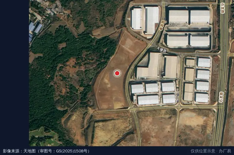 联东U谷·昆明经开国际企业港(建设中)卫星位置示意图