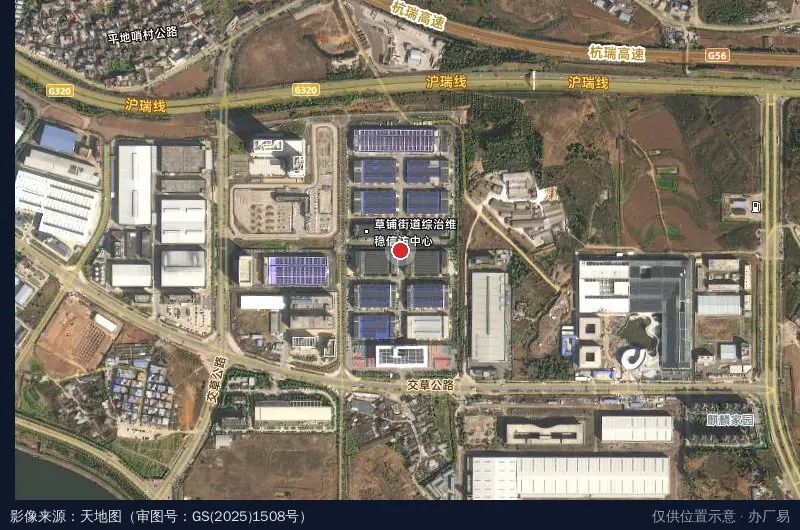 安宁工业园区中小企业科技孵化基地卫星位置示意图