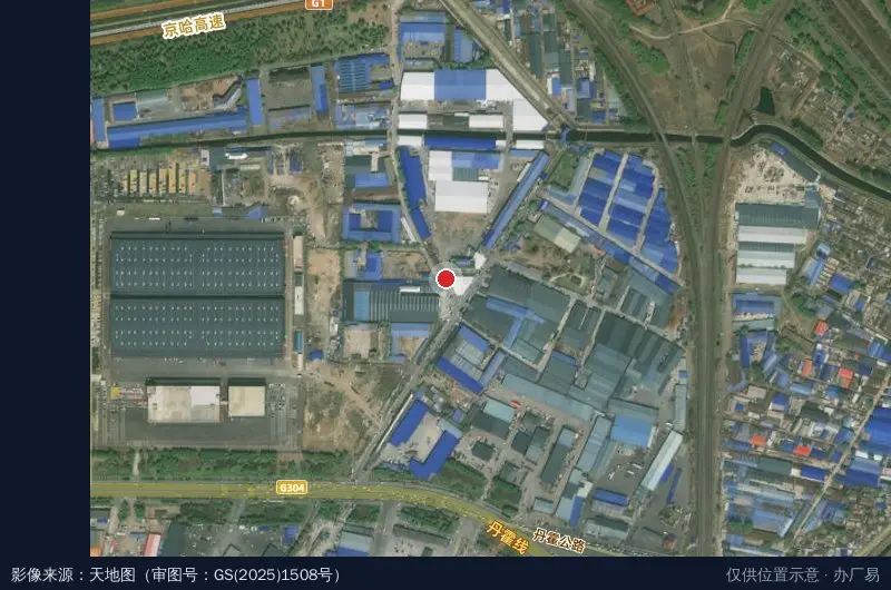 北华科技园卫星位置示意图