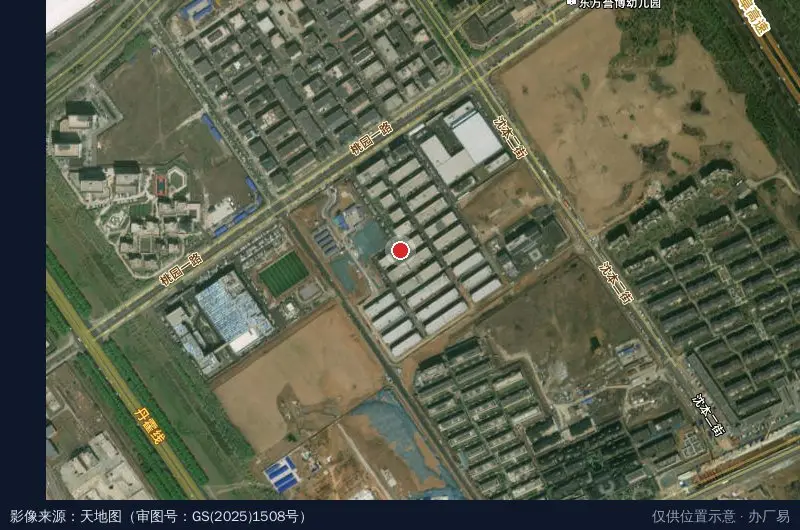 联东U谷浑南智能产业园卫星位置示意图
